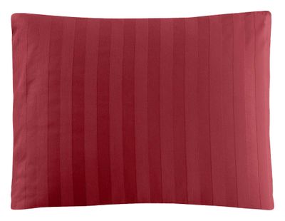 Borganäs Satin Örngott Röd 50x60 cm
