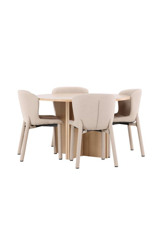 Venture Home Matbord Strada med Astoria Stol