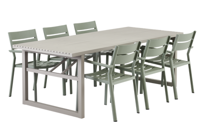 Brafab Vevi Matbord 95x230 cm Khaki