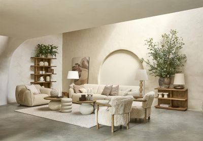 Riviera Maison Vermont sidobord 105x35 cm brun