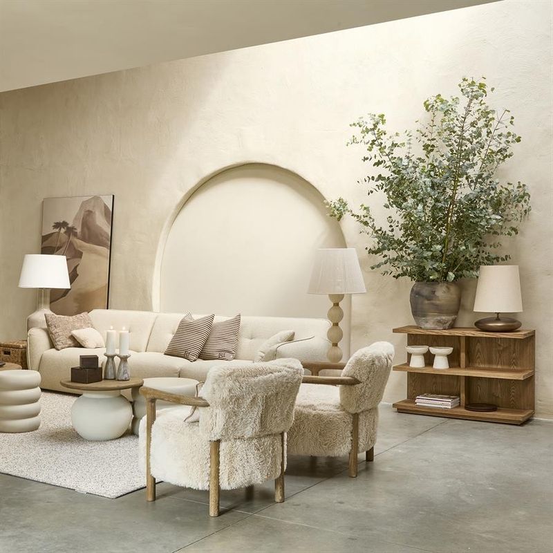 Riviera Maison Vermont sidobord 105x35 cm brun