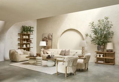 Riviera Maison Vermont sidobord 105x35 cm brun