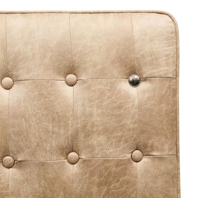 Riviera Maison Cape Breton matstol kamelbrun