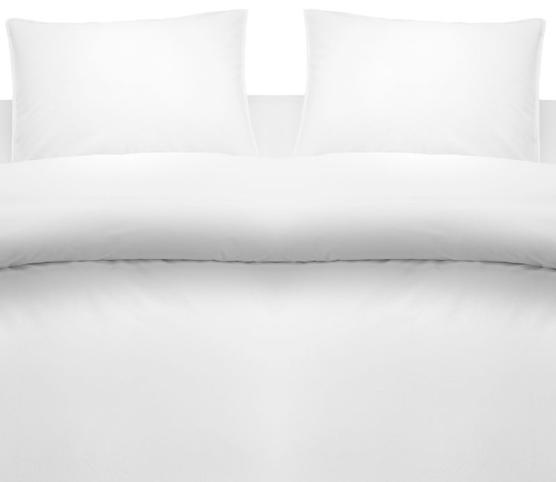Borganäs Washed bomull påslakanset vit 220x210 cm 3 delar