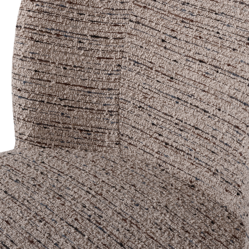 WOOOD ATTY Vridbar Fåtölj Grov melange Beige