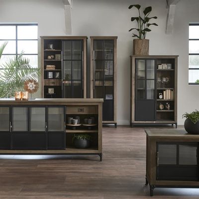 Riviera Maison Hoxton skåp brun