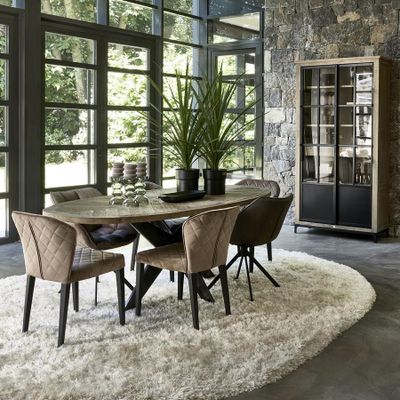 Riviera Maison Hoxton skåp brun