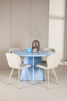 Venture Home Matbord Bootcut med Lilja Stol