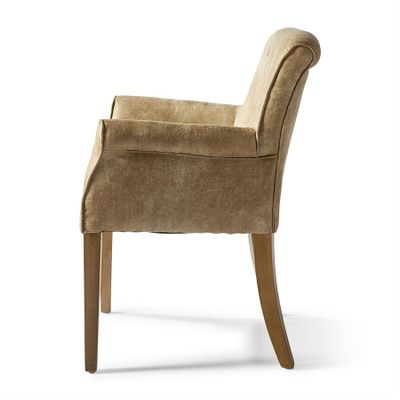 Riviera Maison La Scala matstol med armstöd brun