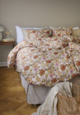 Borganäs Mönstrat Delilah bomullspåslakanset multi 150x210 cm 2 delar