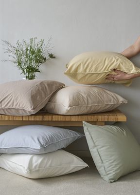 Borganäs Humble Bomull Påslakanset Vit 220x210 cm 3 delar
