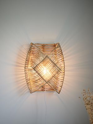 PR Home Zyla Vägglampa Natur 36 cm