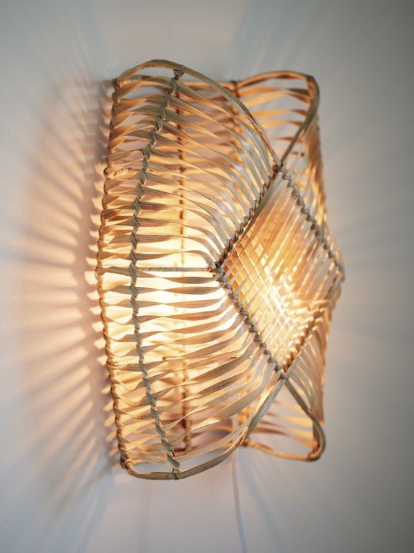 PR Home Zyla Vägglampa Natur 36 cm