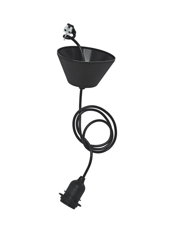 PR Home Lace Taklampa Natur 37 cm