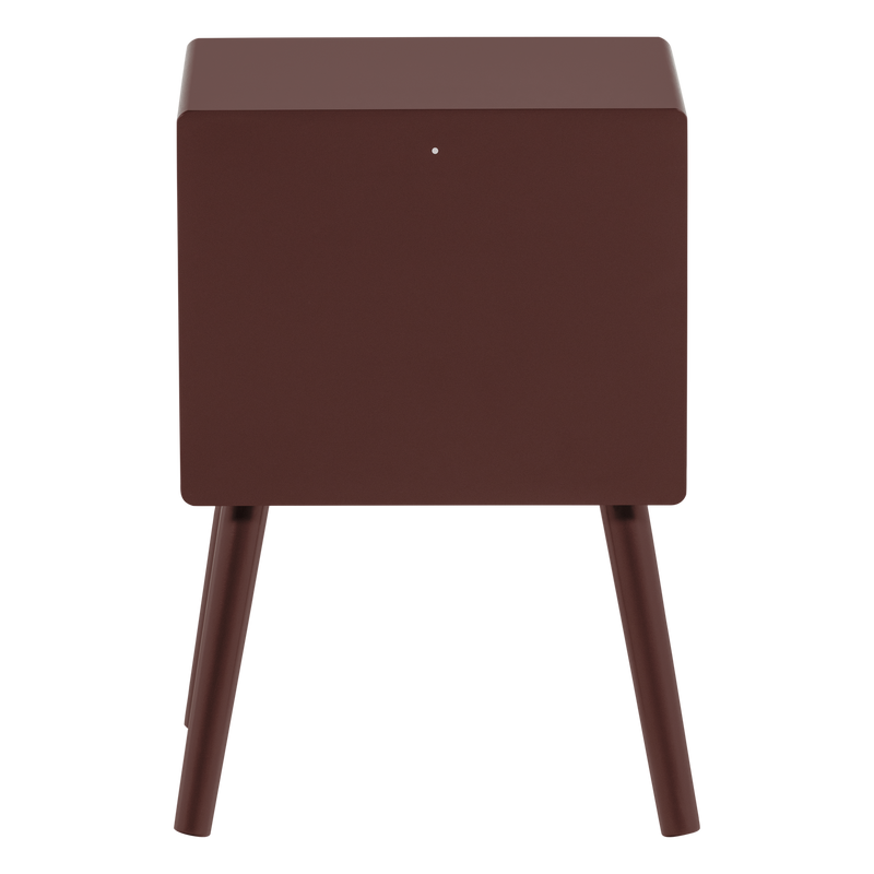 WOOOD Ozzy sängbord MDF vinröd