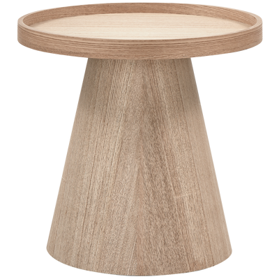 WOOOD MAUD Sidobord Konisk MDF Natur 38xØ39cm