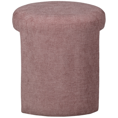 WOOOD CHARLIE Klädd Pall BLUSH