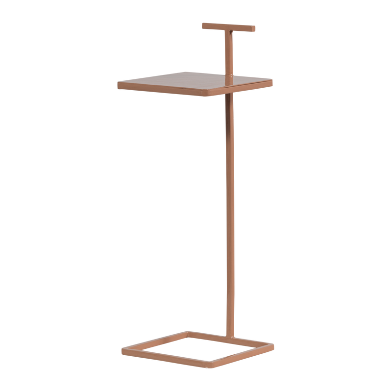 WOOOD TOSTE Sidobord Metall Gammelrosa