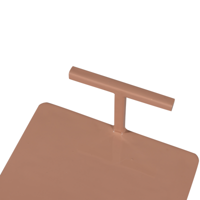 WOOOD TOSTE Sidobord Metall Gammelrosa
