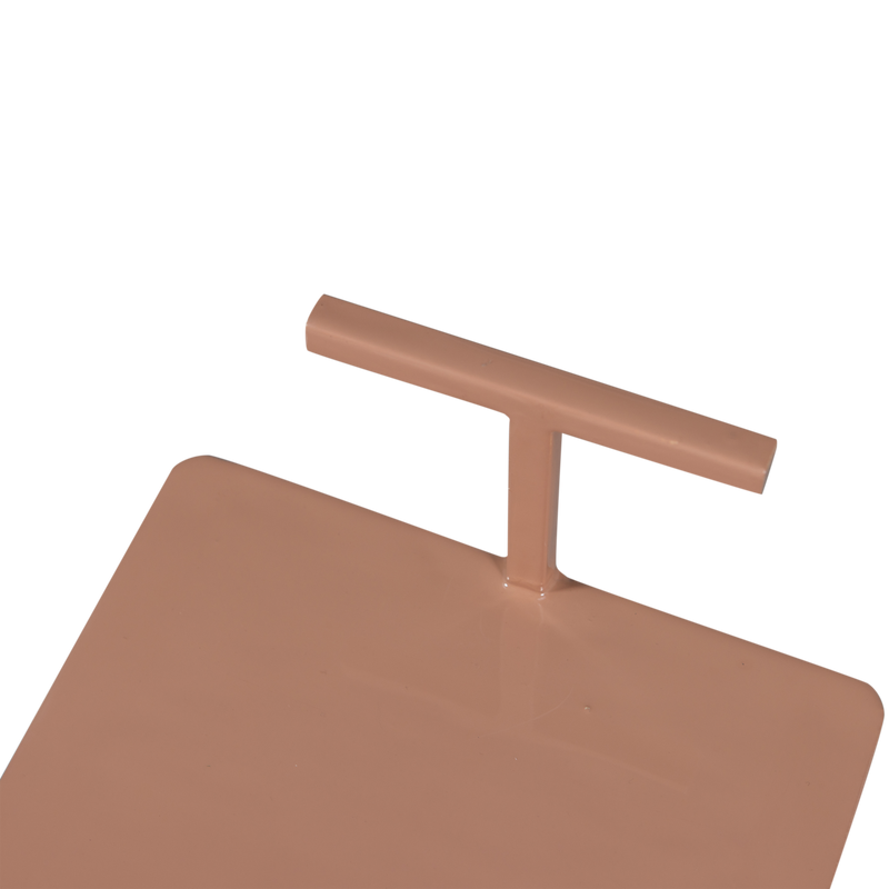 WOOOD TOSTE Sidobord Metall Gammelrosa