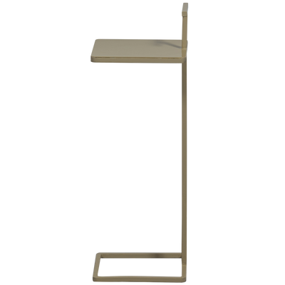 WOOOD Toste Sidobord Metall Mörksand