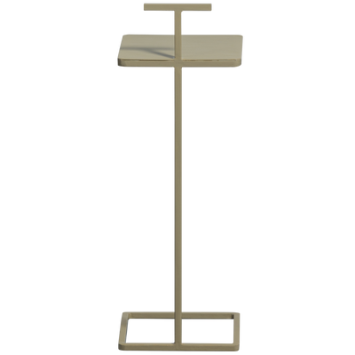 WOOOD Toste Sidobord Metall Mörksand