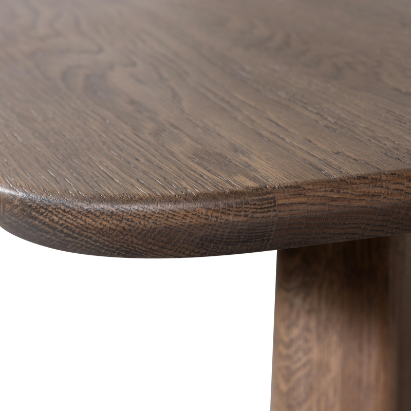 WOOOD TABLO Bord DANISH Oval 220x100cm CASHMERE Brun