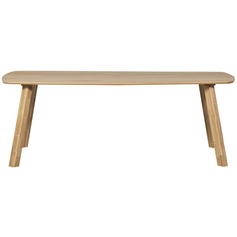 WOOOD TABLO Bord DANISH Oval TGL 180x100cm Genomskinlig