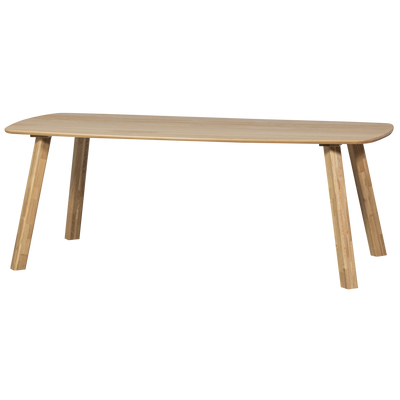 WOOOD TABLO Bord DANISH Oval TGL 180x100cm Genomskinlig