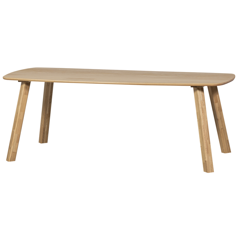 WOOOD TABLO Bord DANISH Oval TGL 180x100cm Genomskinlig