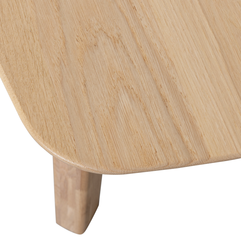 WOOOD TABLO Bord DANISH Oval TGL 180x100cm Genomskinlig