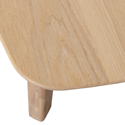 WOOOD TABLO Bord DANISH Oval TGL 220x100cm Genomskinlig