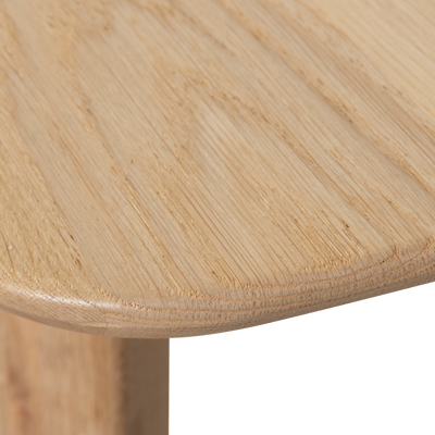 WOOOD TABLO Bord DANISH Oval TGL 180x100cm Genomskinlig