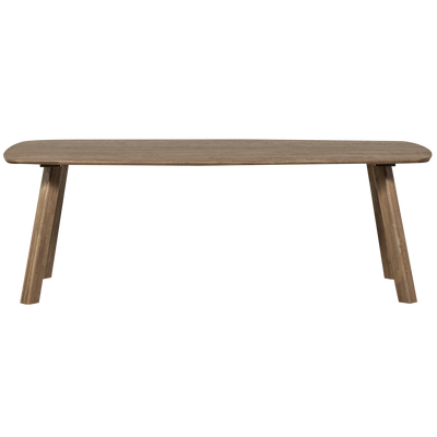 WOOOD TABLO Bord DANISH Oval 220x100cm CASHMERE Brun