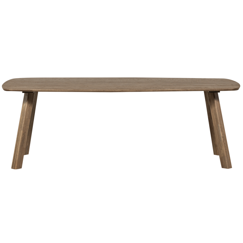WOOOD TABLO Bord DANISH Oval 220x100cm CASHMERE Brun