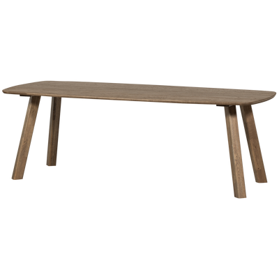 WOOOD TABLO Bord DANISH Oval 220x100cm CASHMERE Brun
