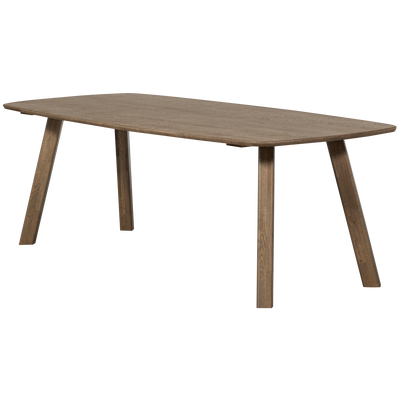 WOOOD TABLO Bord DANISH Oval 220x100cm CASHMERE Brun