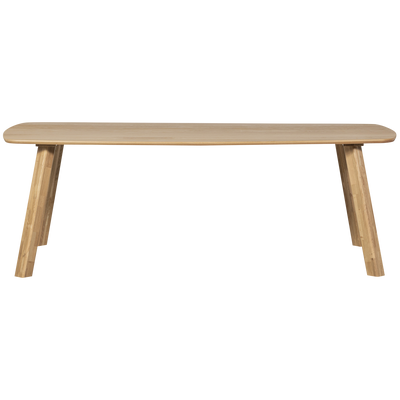 WOOOD TABLO Bord DANISH Oval TGL 220x100cm Genomskinlig