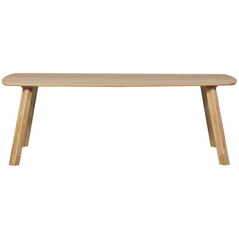WOOOD TABLO Bord DANISH Oval TGL 220x100cm Genomskinlig