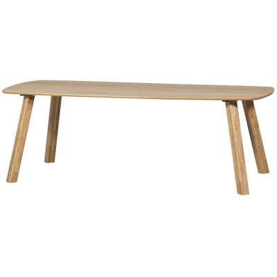 WOOOD TABLO Bord DANISH Oval TGL 220x100cm Genomskinlig