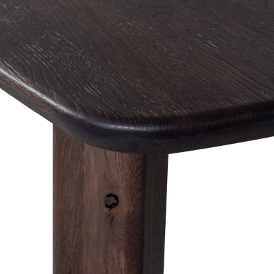 WOOOD TABLO Bord DANISH Oval FP 220x100cm Mystique Brun