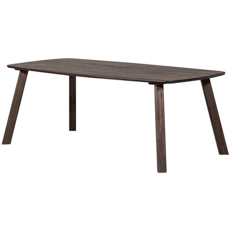 WOOOD TABLO Bord DANISH Oval FP 220x100cm Mystique Brun