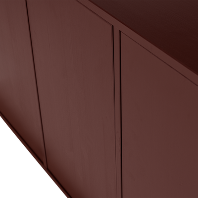 WOOOD MEREL Sideboard Furu Vinröd