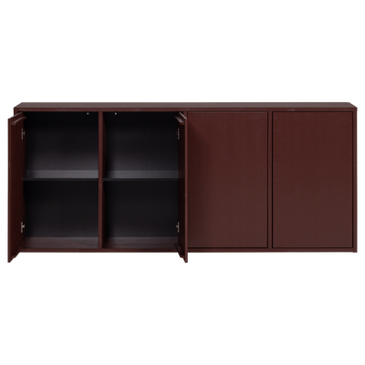 WOOOD MEREL Sideboard Furu Vinröd