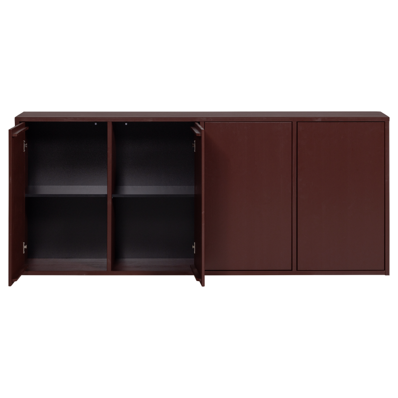 WOOOD MEREL Sideboard Furu Vinröd