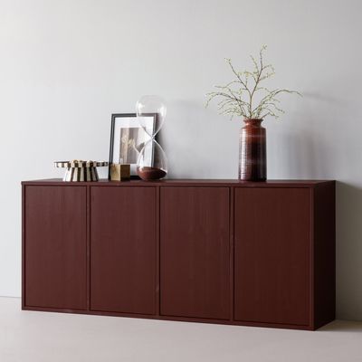 WOOOD MEREL Sideboard Furu Vinröd
