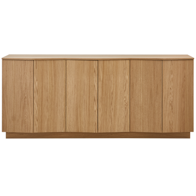 WOOOD ZUMA Sideboard 200 cm Ekfaner Genomskinlig