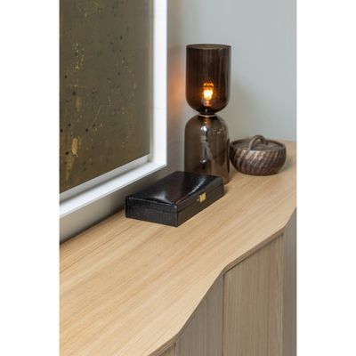 WOOOD ZUMA Sideboard 200 cm Ekfaner Genomskinlig