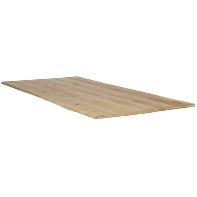 WOOOD TABLO TREE Bord Topp Ek 180x90 Genomskinlig