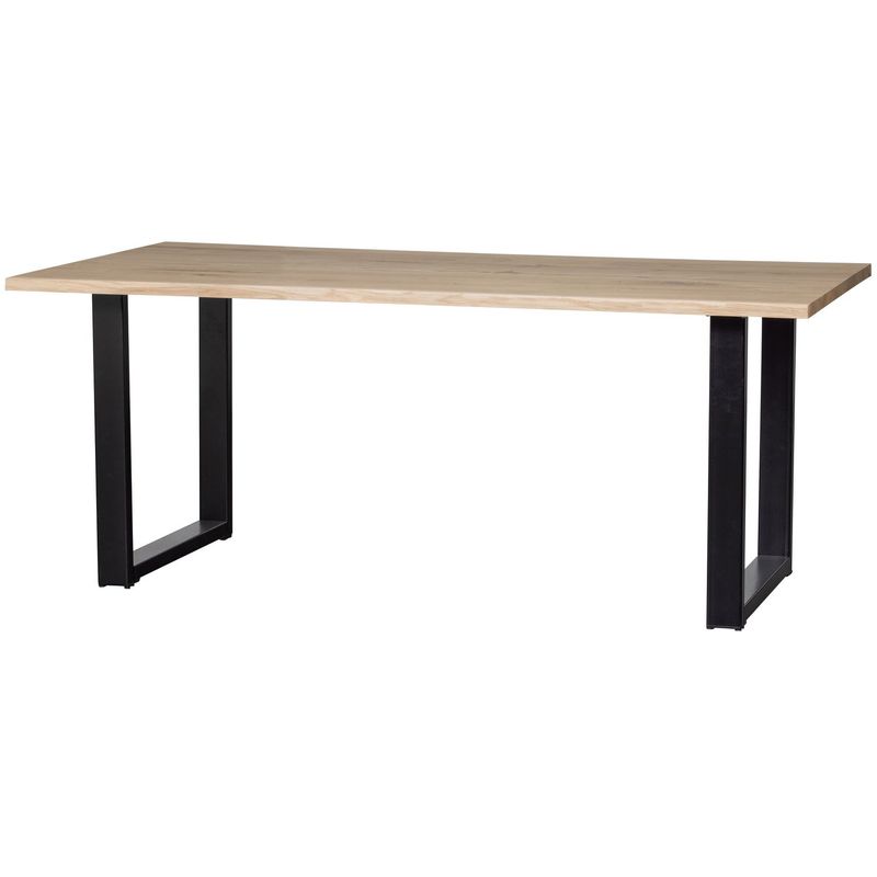 WOOOD TABLO TREE Bord Ek 180x90 med U-Ben